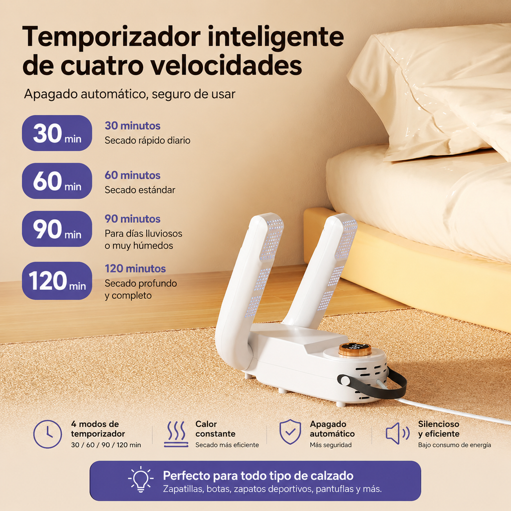Secador Inteligente para Zapatos